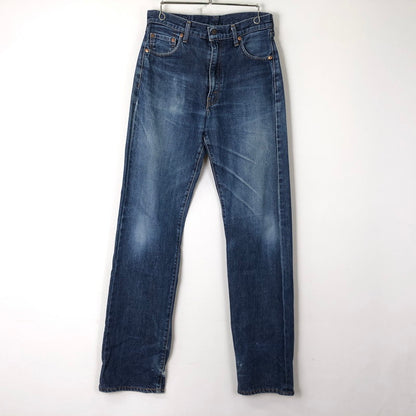 【現状渡し品】【メンズ】 LEVI'S VINTAGE CLOTHING リーバイスビンテージクロージング 90's 551ZXX DENIM PNATS 90年代 551ZXX デニムパンツ ボトムス ジーンズ 日本製 ボタン裏 刻印J09 156-251118-ts-23-tei サイズ：w31 カラー：インディゴ 万代Net店