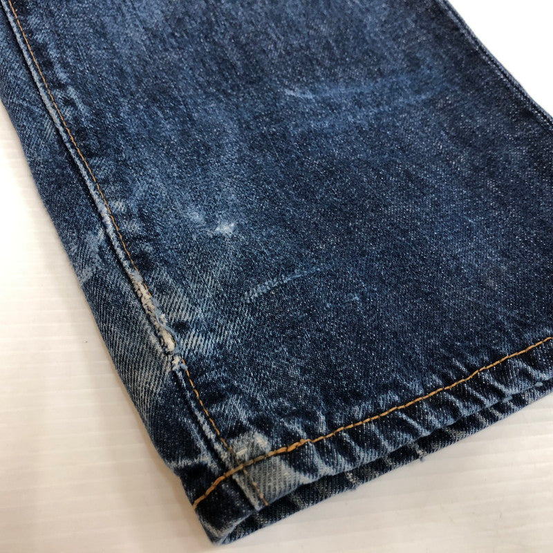 【現状渡し品】【メンズ】 LEVI'S VINTAGE CLOTHING リーバイスビンテージクロージング 90's 551ZXX DENIM PNATS 90年代 551ZXX デニムパンツ ボトムス ジーンズ 日本製 ボタン裏 刻印J09 156-251118-ts-23-tei サイズ：w31 カラー：インディゴ 万代Net店