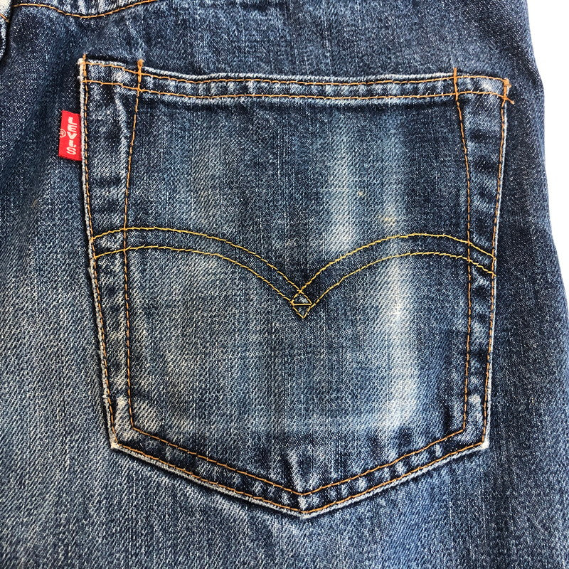 【現状渡し品】【メンズ】 LEVI'S VINTAGE CLOTHING リーバイスビンテージクロージング 90's 551ZXX DENIM PNATS 90年代 551ZXX デニムパンツ ボトムス ジーンズ 日本製 ボタン裏 刻印J09 156-251118-ts-23-tei サイズ：w31 カラー：インディゴ 万代Net店