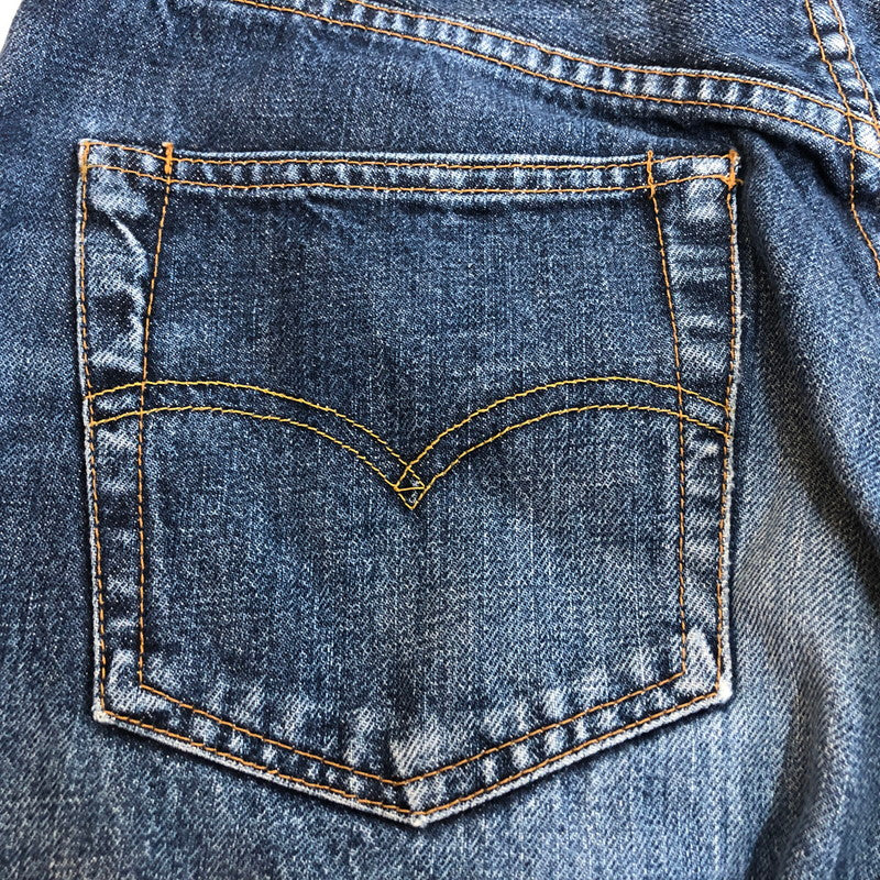 【現状渡し品】【メンズ】 LEVI'S VINTAGE CLOTHING リーバイスビンテージクロージング 90's 551ZXX DENIM PNATS 90年代 551ZXX デニムパンツ ボトムス ジーンズ 日本製 ボタン裏 刻印J09 156-251118-ts-23-tei サイズ：w31 カラー：インディゴ 万代Net店