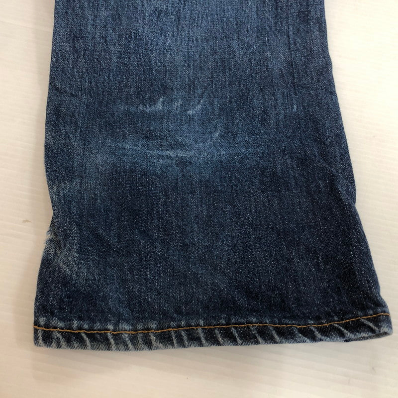 【現状渡し品】【メンズ】 LEVI'S VINTAGE CLOTHING リーバイスビンテージクロージング 90's 551ZXX DENIM PNATS 90年代 551ZXX デニムパンツ ボトムス ジーンズ 日本製 ボタン裏 刻印J09 156-251118-ts-23-tei サイズ：w31 カラー：インディゴ 万代Net店