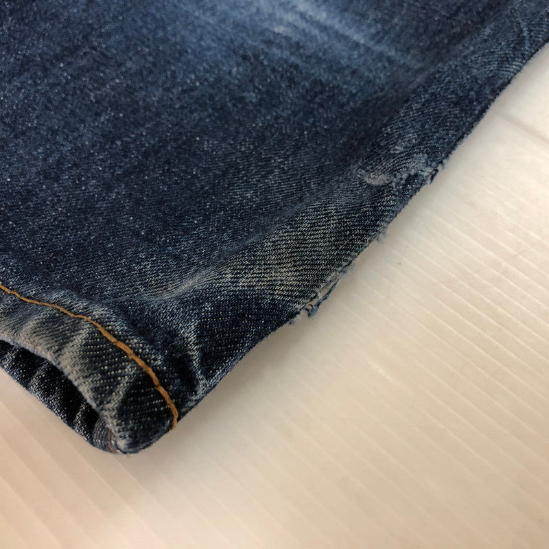 【現状渡し品】【メンズ】 LEVI'S VINTAGE CLOTHING リーバイスビンテージクロージング 90's 551ZXX DENIM PNATS 90年代 551ZXX デニムパンツ ボトムス ジーンズ 日本製 ボタン裏 刻印J09 156-251118-ts-23-tei サイズ：w31 カラー：インディゴ 万代Net店