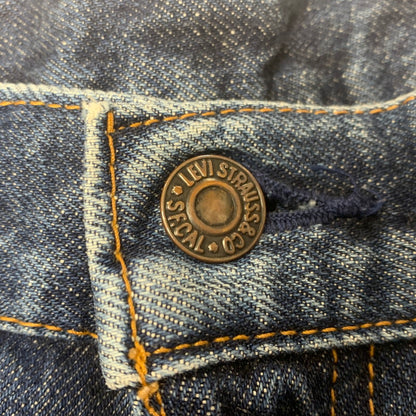 【現状渡し品】【メンズ】 LEVI'S VINTAGE CLOTHING リーバイスビンテージクロージング 90's 551ZXX DENIM PNATS 90年代 551ZXX デニムパンツ ボトムス ジーンズ 日本製 ボタン裏 刻印J09 156-251118-ts-23-tei サイズ：w31 カラー：インディゴ 万代Net店