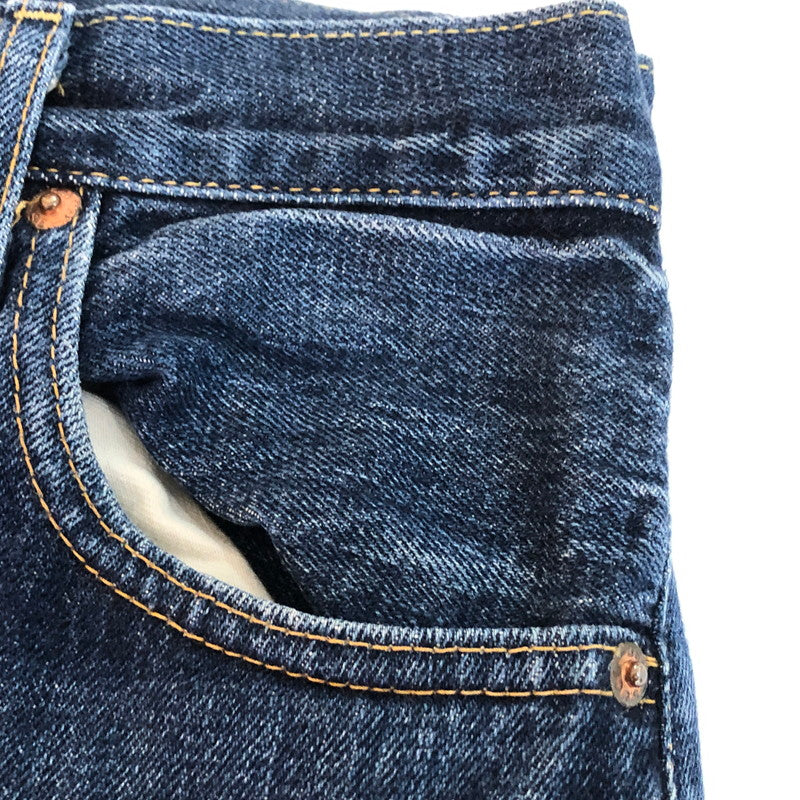 【現状渡し品】【メンズ】 Levi's リーバイス 502XX DENIM PANTS 502XX デニムパンツ ボトムス ジーンズ 日本製 BIG-E ボタン裏 刻印J22 156-251118-ts-24-tei サイズ：w31 カラー：インディゴ 万代Net店