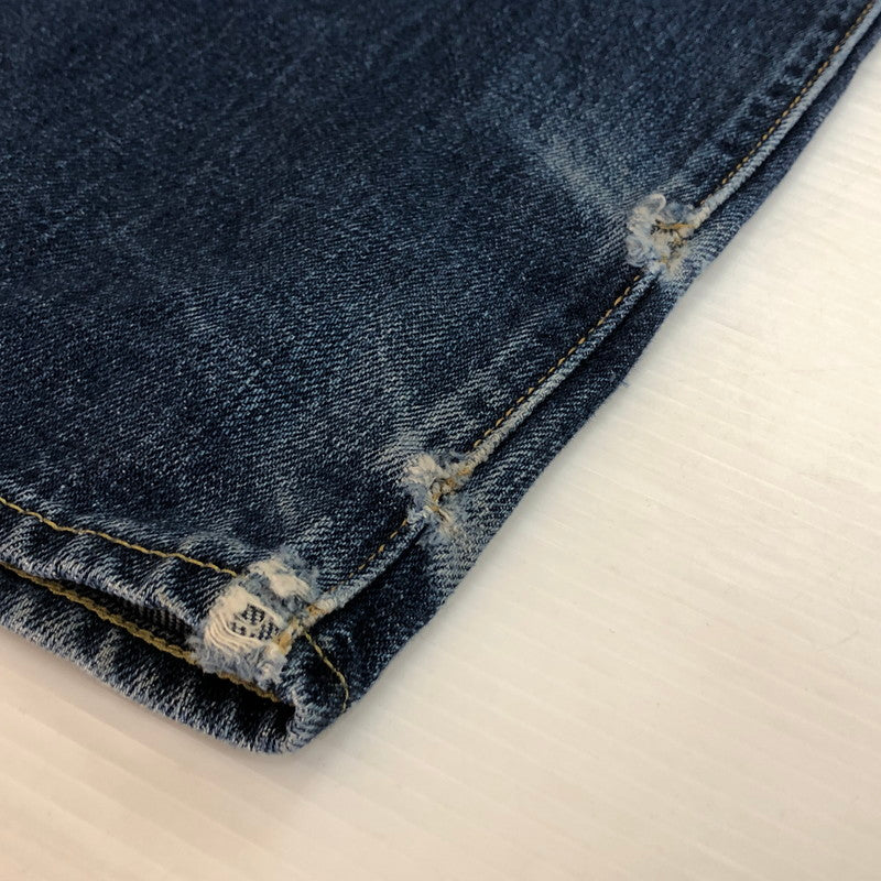 【現状渡し品】【メンズ】 Levi's リーバイス 502XX DENIM PANTS 502XX デニムパンツ ボトムス ジーンズ 日本製 BIG-E ボタン裏 刻印J22 156-251118-ts-24-tei サイズ：w31 カラー：インディゴ 万代Net店