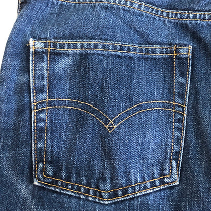 【現状渡し品】【メンズ】 Levi's リーバイス 502XX DENIM PANTS 502XX デニムパンツ ボトムス ジーンズ 日本製 BIG-E ボタン裏 刻印J22 156-251118-ts-24-tei サイズ：w31 カラー：インディゴ 万代Net店