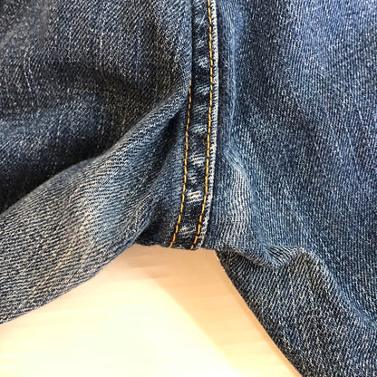 【現状渡し品】【メンズ】 Levi's リーバイス 502XX DENIM PANTS 502XX デニムパンツ ボトムス ジーンズ 日本製 BIG-E ボタン裏 刻印J22 156-251118-ts-24-tei サイズ：w31 カラー：インディゴ 万代Net店