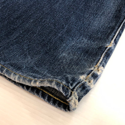 【現状渡し品】【メンズ】 Levi's リーバイス 502XX DENIM PANTS 502XX デニムパンツ ボトムス ジーンズ 日本製 BIG-E ボタン裏 刻印J22 156-251118-ts-24-tei サイズ：w31 カラー：インディゴ 万代Net店