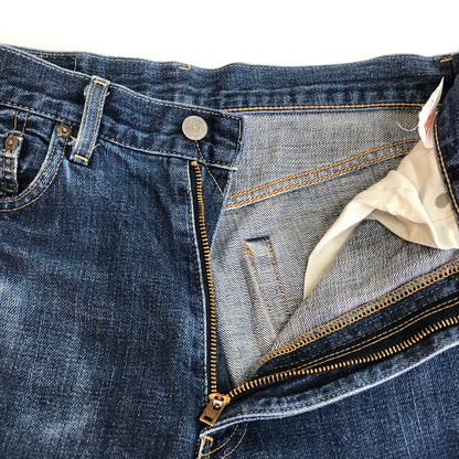 【現状渡し品】【メンズ】 Levi's リーバイス 502XX DENIM PANTS 502XX デニムパンツ ボトムス ジーンズ 日本製 BIG-E ボタン裏 刻印J22 156-251118-ts-24-tei サイズ：w31 カラー：インディゴ 万代Net店