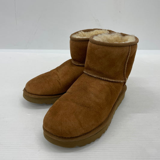 【中古品】【メンズ】 UGG アグ CLASSIC MINI 1002072 クラシック ミニ ムートン ブーツ 靴 164-261014-yo-30-teih サイズ：26cm カラー：チェスナット 万代Net店