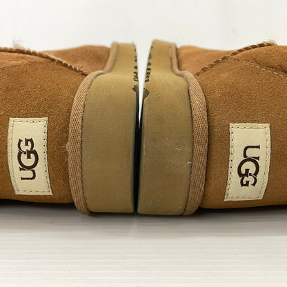 【中古品】【メンズ】 UGG アグ CLASSIC MINI 1002072 クラシック ミニ ムートン ブーツ 靴 164-261014-yo-30-teih サイズ：26cm カラー：チェスナット 万代Net店