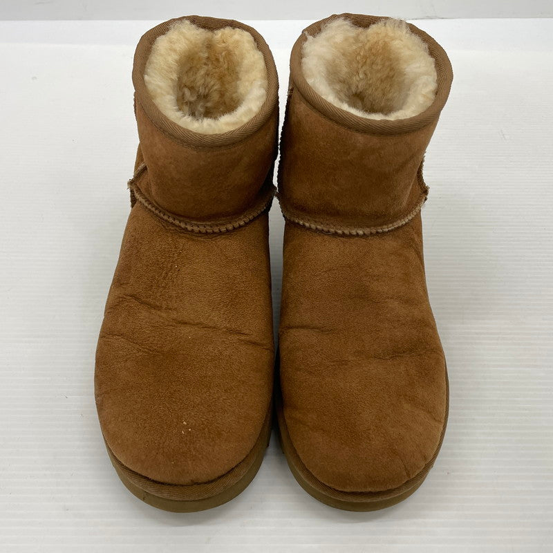 【中古品】【メンズ】 UGG アグ CLASSIC MINI 1002072 クラシック ミニ ムートン ブーツ 靴 164-261014-yo-30-teih サイズ：26cm カラー：チェスナット 万代Net店