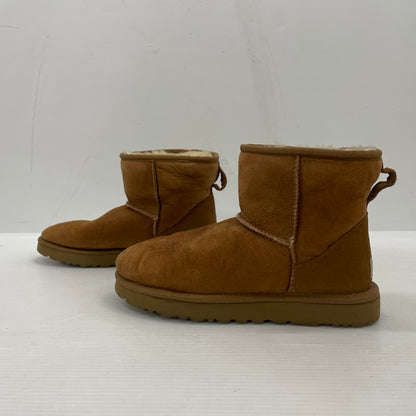 【中古品】【メンズ】 UGG アグ CLASSIC MINI 1002072 クラシック ミニ ムートン ブーツ 靴 164-261014-yo-30-teih サイズ：26cm カラー：チェスナット 万代Net店
