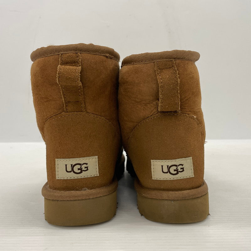 【中古品】【メンズ】 UGG アグ CLASSIC MINI 1002072 クラシック ミニ ムートン ブーツ 靴 164-261014-yo-30-teih サイズ：26cm カラー：チェスナット 万代Net店