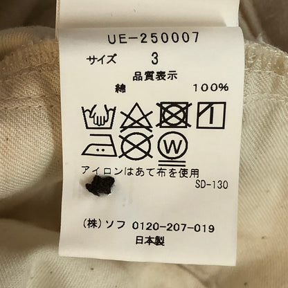 【中古品】【メンズ】 GURKHA PANTS UE-250007 グルカ パンツ ボトムス 153-251006-ks-29-fuzh サイズ：3 カラー：ホワイト 万代Net店