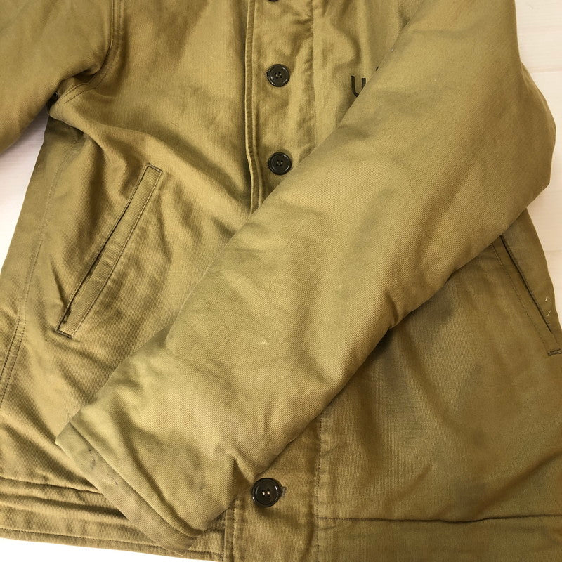 【中古品】【メンズ】 Buzz Rickson's バズリクソンズ N-1 DECK JACKET BR12031 エヌワン デッキ ジャケット アウター フライトジャケット 145-251006-ks-19-tei サイズ：S カラー：カーキ 万代Net店
