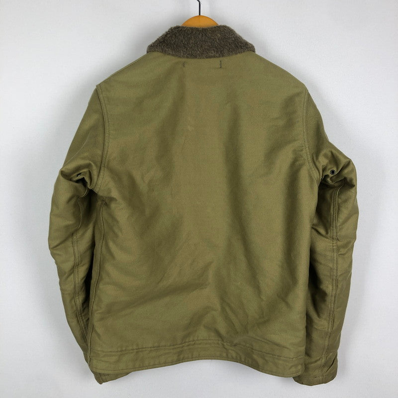 【中古品】【メンズ】 Buzz Rickson's バズリクソンズ N-1 DECK JACKET BR12031 エヌワン デッキ ジャケット アウター フライトジャケット 145-251006-ks-19-tei サイズ：S カラー：カーキ 万代Net店