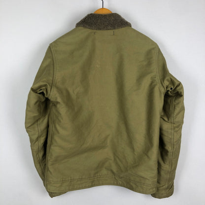 【中古品】【メンズ】 Buzz Rickson's バズリクソンズ N-1 DECK JACKET BR12031 エヌワン デッキ ジャケット アウター フライトジャケット 145-251006-ks-19-tei サイズ：S カラー：カーキ 万代Net店