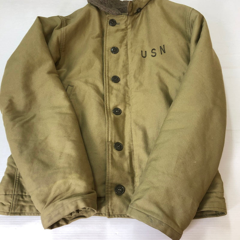 【中古品】【メンズ】 Buzz Rickson's バズリクソンズ N-1 DECK JACKET BR12031 エヌワン デッキ ジャケット アウター フライトジャケット 145-251006-ks-19-tei サイズ：S カラー：カーキ 万代Net店