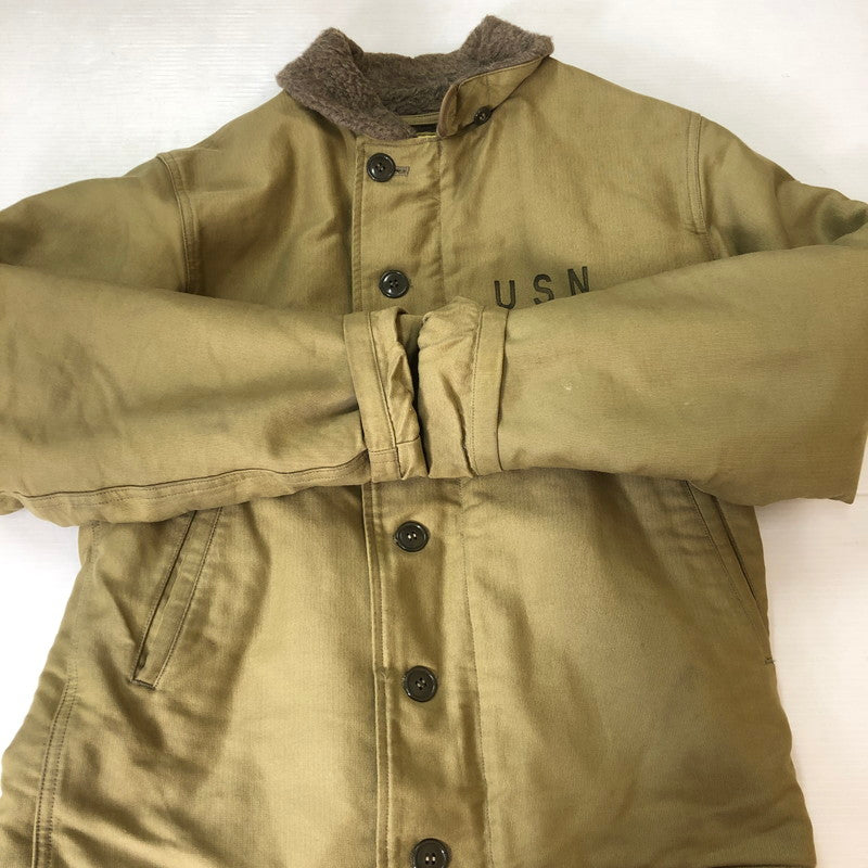 【中古品】【メンズ】 Buzz Rickson's バズリクソンズ N-1 DECK JACKET BR12031 エヌワン デッキ ジャケット アウター フライトジャケット 145-251006-ks-19-tei サイズ：S カラー：カーキ 万代Net店
