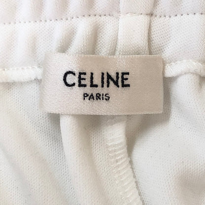 【中古品】【メンズ】 CELINE セリーヌ DOUBLEｰFACED JERSEY PANTS 2Z12121O ダブル フェイス ジャージパンツ ボトムス 152-251009-ks-24-fuz サイズ：S カラー：ホワイト 万代Net店
