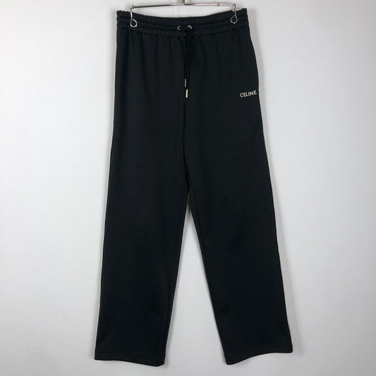 【中古品】【メンズ】 CELINE セリーヌ DOUBLEｰFACED JERSEY PANTS 2Z12121O ダブル フェイス ジャージパンツ ボトムス 152-251009-ks-22-tei サイズ：S カラー：ブラック 万代Net店