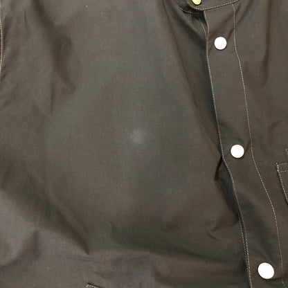 【中古品】【メンズ】 HERMES エルメス BOXY FIT OVERLAP POCKET COTTON SHIRT H466100H2 ボクシーフィット オーバーラップポケット コットンシャツ 長袖 トップス 141-251009-ks-20-tei サイズ：41 カラー：ブラック 万代Net店