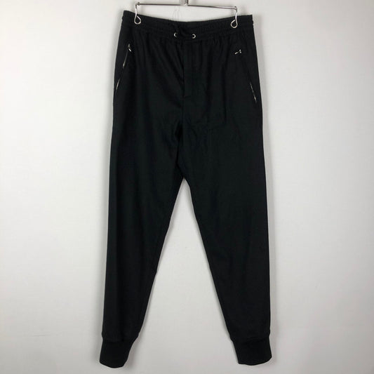 【中古品】【メンズ】 HERMES エルメス 23AW WOOL SWEAT PANTS 32-5414 ウール スウェットパンツ ボトムス 152-251009-ks-23-tei サイズ：40 カラー：ブラック 万代Net店