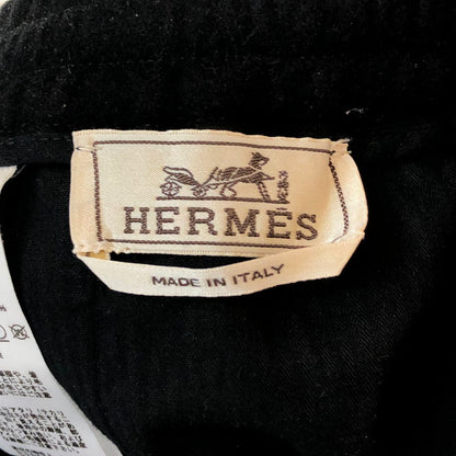 【中古品】【メンズ】 HERMES エルメス 23AW WOOL SWEAT PANTS 32-5414 ウール スウェットパンツ ボトムス 152-251009-ks-23-tei サイズ：40 カラー：ブラック 万代Net店