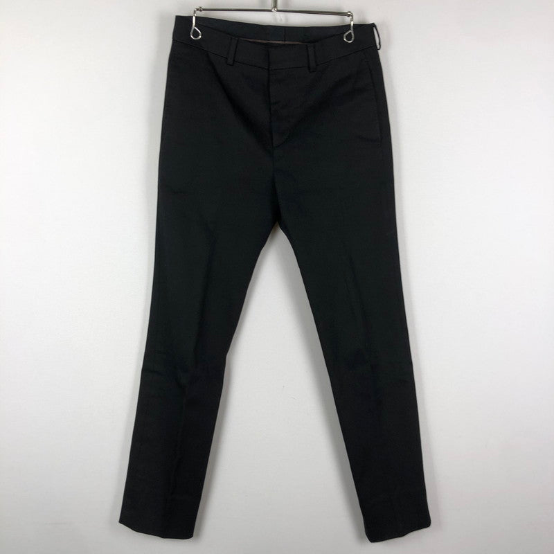 【中古品】【メンズ】 HERMES エルメス COTTON　SLACKS PANT　H465500H6　コットン スラックス パンツ ボトムス 152-251012-ts-23-tei サイズ：38 カラー：ブラック 万代Net店