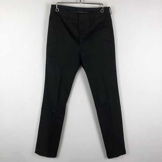 【中古品】【メンズ】 HERMES エルメス COTTON　SLACKS PANT　H465500H6　コットン スラックス パンツ ボトムス 152-251012-ts-23-tei サイズ：38 カラー：ブラック 万代Net店