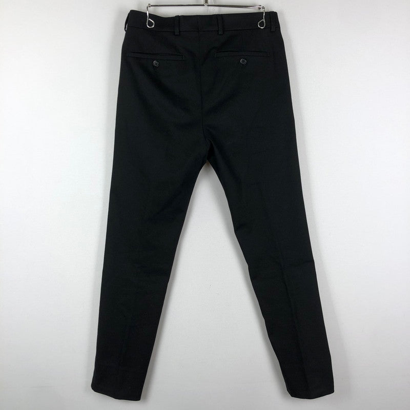 【中古品】【メンズ】 HERMES エルメス COTTON　SLACKS PANT　H465500H6　コットン スラックス パンツ ボトムス 152-251012-ts-23-tei サイズ：38 カラー：ブラック 万代Net店