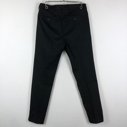 【中古品】【メンズ】 HERMES エルメス COTTON　SLACKS PANT　H465500H6　コットン スラックス パンツ ボトムス 152-251012-ts-23-tei サイズ：38 カラー：ブラック 万代Net店