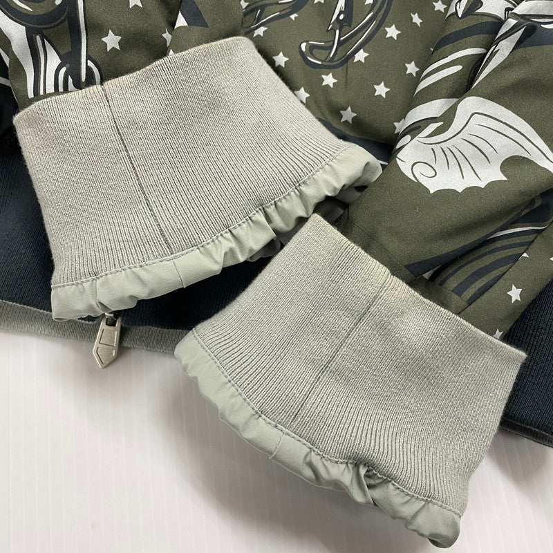 【中古品】【メンズ】 HERMES エルメス シュヴァルパンク バンダナ ブルゾン アウター リバーシブル 140-251015-yo-17-tei サイズ：50 カラー：総柄/グレー 万代Net店