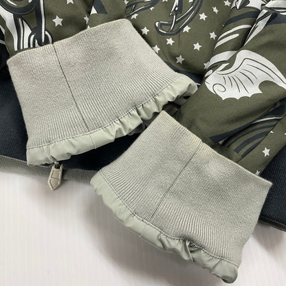 【中古品】【メンズ】 HERMES エルメス シュヴァルパンク バンダナ ブルゾン アウター リバーシブル 140-251015-yo-17-tei サイズ：50 カラー：総柄/グレー 万代Net店