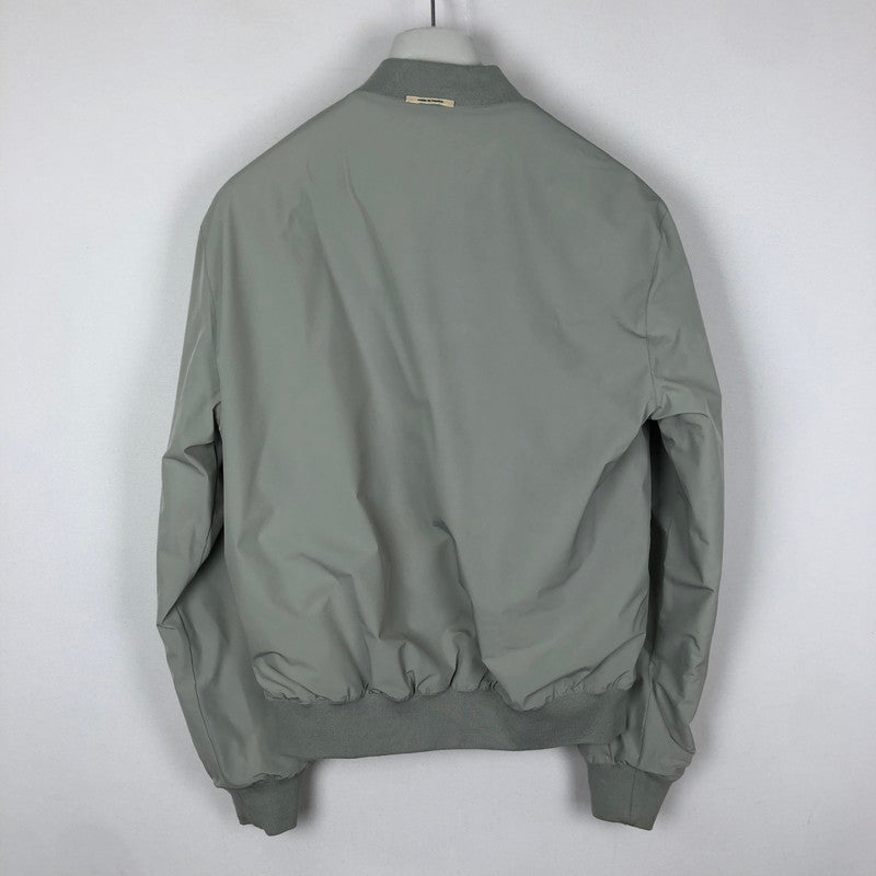 【中古品】【メンズ】 HERMES エルメス シュヴァルパンク バンダナ ブルゾン アウター リバーシブル 140-251015-yo-17-tei サイズ：50 カラー：総柄/グレー 万代Net店