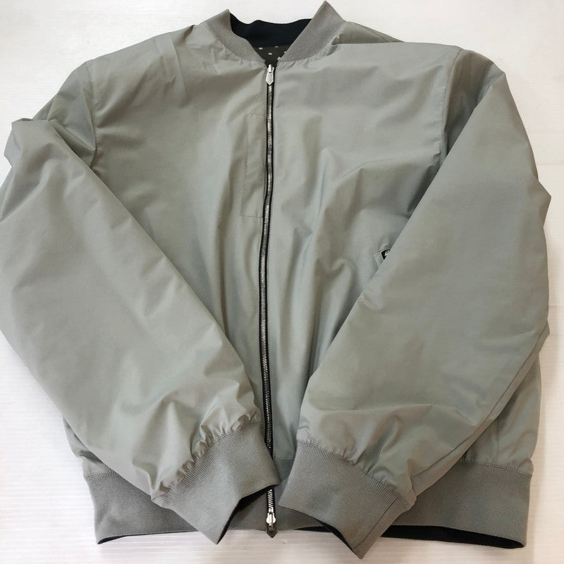 【中古品】【メンズ】 HERMES エルメス シュヴァルパンク バンダナ ブルゾン アウター リバーシブル 140-251015-yo-17-tei サイズ：50 カラー：総柄/グレー 万代Net店