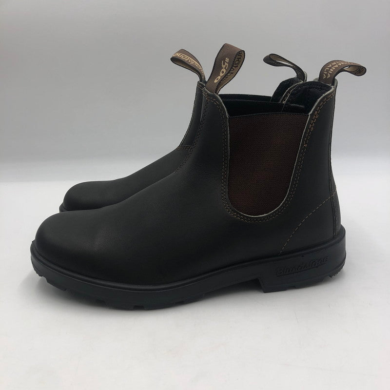 【中古品】【メンズ】 BLUNDSTONE ブランドストーン ELASTIC SIDED BOOT 500 エラステック サイド ブーツ 靴 164-251215-ks-03-tei カラー：BROWN 万代Net店