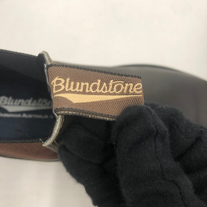 【中古品】【メンズ】 BLUNDSTONE ブランドストーン ELASTIC SIDED BOOT 500 エラステック サイド ブーツ 靴 164-251215-ks-03-tei カラー：BROWN 万代Net店