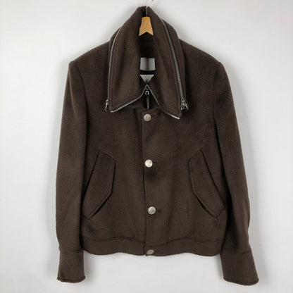 【中古美品】【メンズ】 NULLUS ヌル MULTI-FORM AERO COLLAR JACKET NUAW24JAC001-MAH マルチフォーム エアロ カラー ジャケット ライトアウター 141-251009-ks-04-tei サイズ：2 カラー：ブラウン 万代Net店