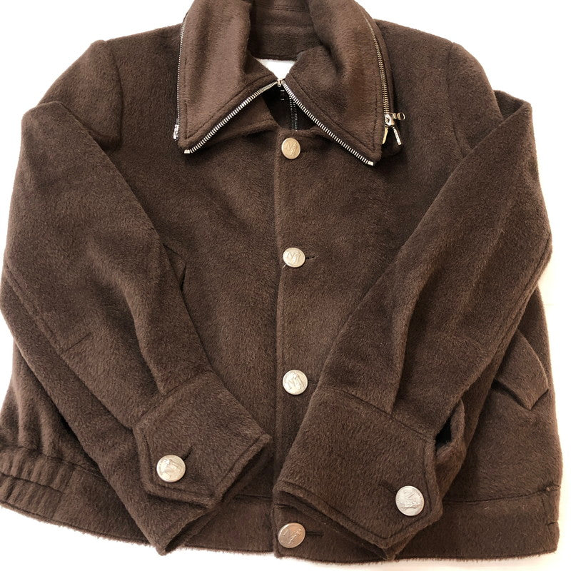 【中古美品】【メンズ】 NULLUS ヌル MULTI-FORM AERO COLLAR JACKET NUAW24JAC001-MAH マルチフォーム エアロ カラー ジャケット ライトアウター 141-251009-ks-04-tei サイズ：2 カラー：ブラウン 万代Net店
