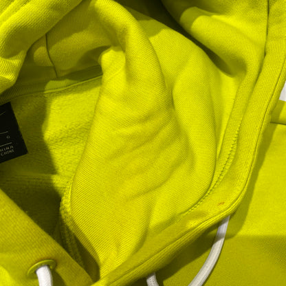 【中古品】【メンズ】 NIKE ナイキ JUST DO IT FLEECE PULLOVER HOODIE CI9407-308 ジャスト ドゥ イット フリース プルオーバー フーディ 長袖 トップス 148-260826-yo-10-teih サイズ：L カラー：ライムグリーン(蛍光色) 万代Net店