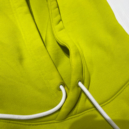 【中古品】【メンズ】 NIKE ナイキ JUST DO IT FLEECE PULLOVER HOODIE CI9407-308 ジャスト ドゥ イット フリース プルオーバー フーディ 長袖 トップス 148-260826-yo-10-teih サイズ：L カラー：ライムグリーン(蛍光色) 万代Net店