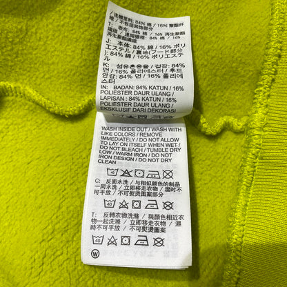 【中古品】【メンズ】 NIKE ナイキ JUST DO IT FLEECE PULLOVER HOODIE CI9407-308 ジャスト ドゥ イット フリース プルオーバー フーディ 長袖 トップス 148-260826-yo-10-teih サイズ：L カラー：ライムグリーン(蛍光色) 万代Net店