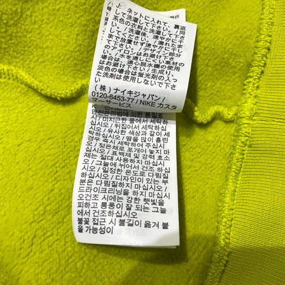 【中古品】【メンズ】 NIKE ナイキ JUST DO IT FLEECE PULLOVER HOODIE CI9407-308 ジャスト ドゥ イット フリース プルオーバー フーディ 長袖 トップス 148-260826-yo-10-teih サイズ：L カラー：ライムグリーン(蛍光色) 万代Net店