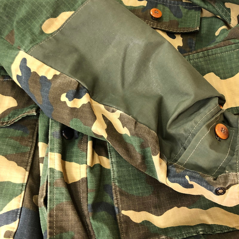 【現状渡し品】【メンズ】 FREEWHEELERS FORESTRY フリーホイーラーズ FIELD JACKET フィールド ジャケット ライトアウター 145-251009-ks-17-fuzh サイズ：40 カラー：カモ柄 万代Net店