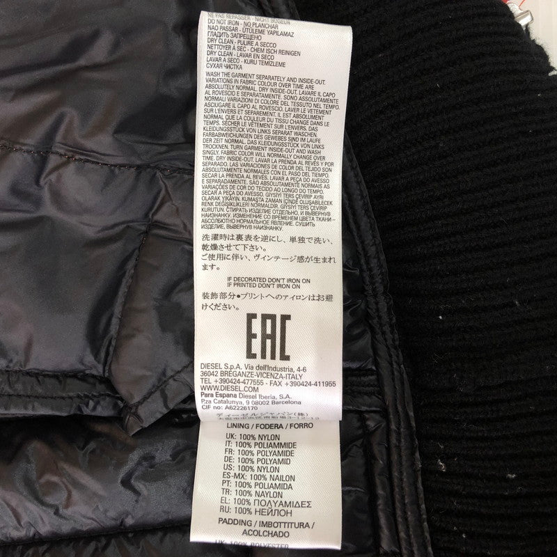 【中古品】【メンズ】 DIESEL ディーゼル QUILTING BLOUSON JACKET キルティング ブルゾン ジャケット アウター 141-251126-yo-01-tei サイズ：S カラー：オレンジ(赤みの強い) 万代Net店