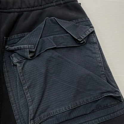 【現状渡し品】【メンズ】 NIKE ナイキ × TRAVIS SCOTT トラビス スコット 別注コラボ 20SS UTULITY SWEAT PANT CU0462-010 2020年春夏 ユーティリティ スウェット パンツ ボトムス 153-260901-sa-07-teih サイズ：XS カラー：ブラック 万代Net店