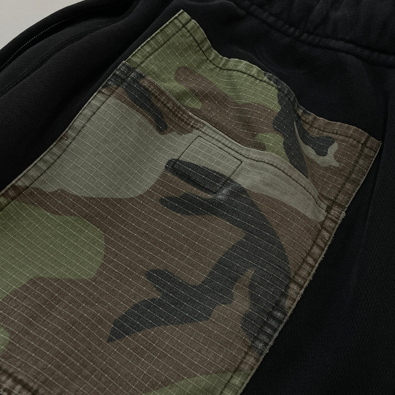 【現状渡し品】【メンズ】 NIKE ナイキ × TRAVIS SCOTT トラビス スコット 別注コラボ 20SS UTULITY SWEAT PANT CU0462-010 2020年春夏 ユーティリティ スウェット パンツ ボトムス 153-260901-sa-07-teih サイズ：XS カラー：ブラック 万代Net店