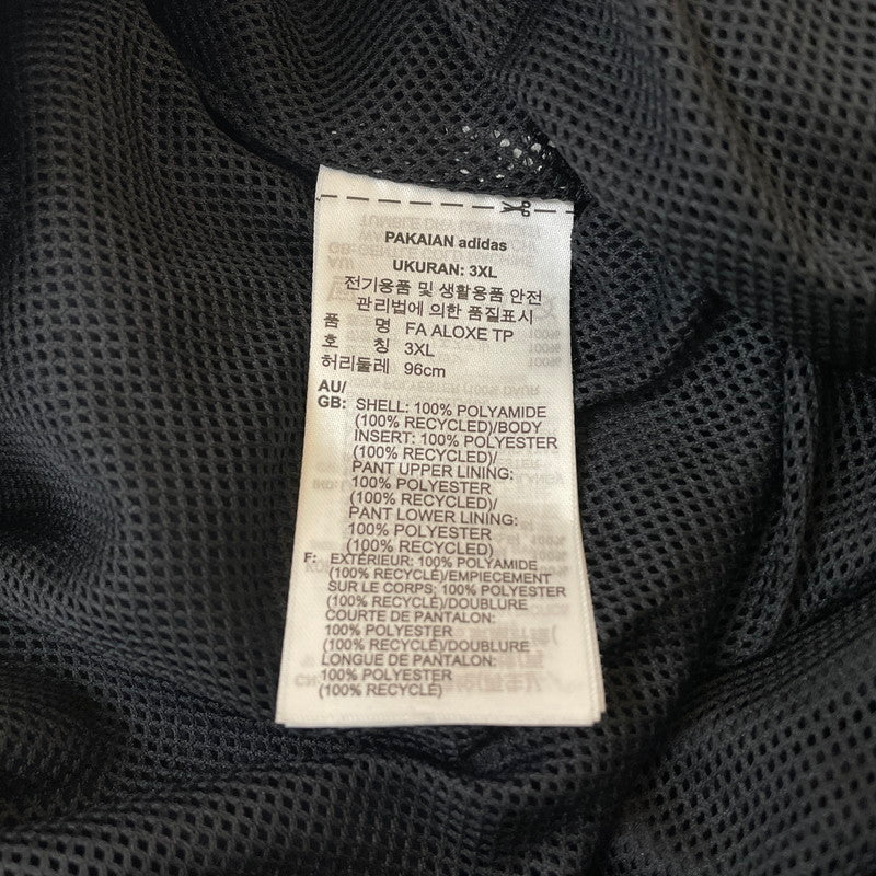 【中古品】【メンズ】 adidas アディダス × FUCKING AWSOME ファッキング オーサム 別注 コラボ ALOXE TRACK PANTS JI9041 トラックパンツ ボトムス 153-251010-yo-09-tei サイズ：4XL カラー：Black/Granite 万代Net店